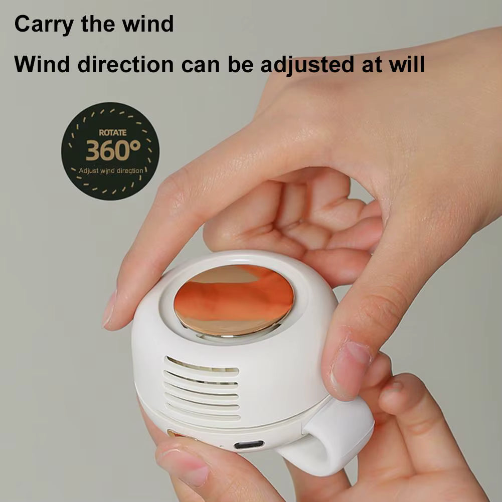 MINI VENTILADOR PORTATIL SIN ASPAS
